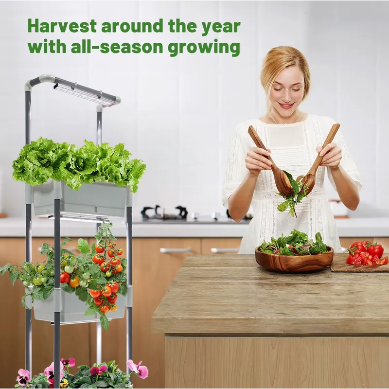 Profesyonel Akıllı Uygulama Ko - Urban Farming Hydroponic System incelemesi ve fiyatı